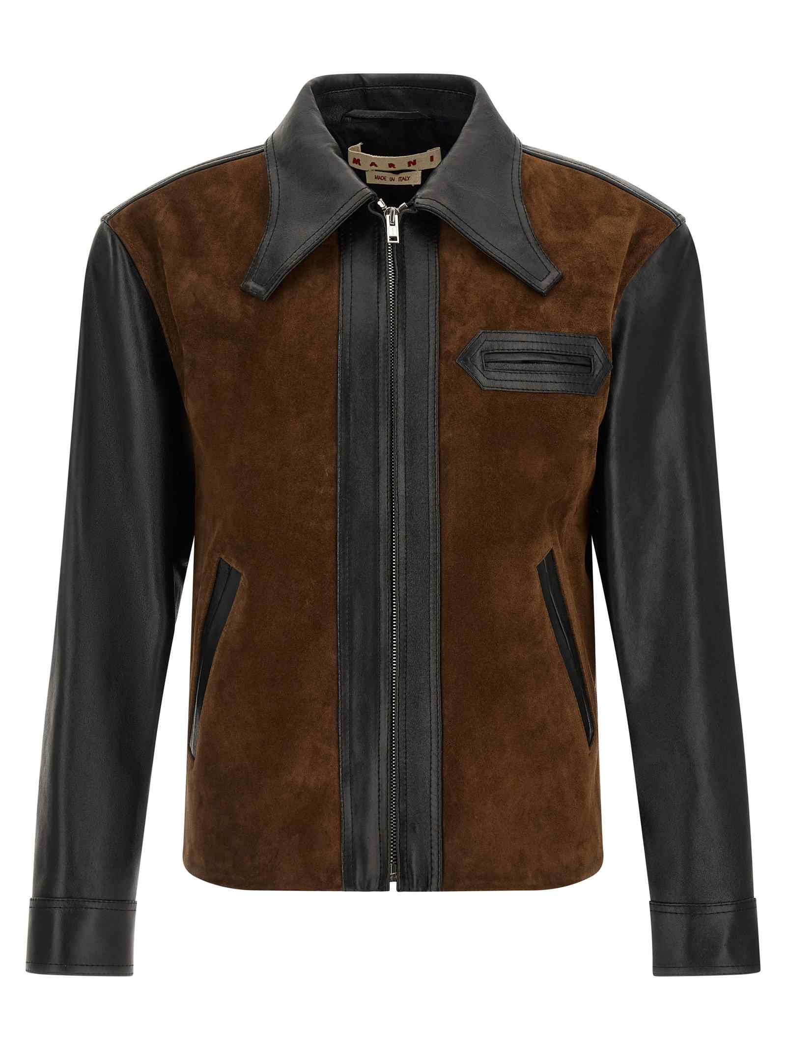 Marni Leather Jacket
