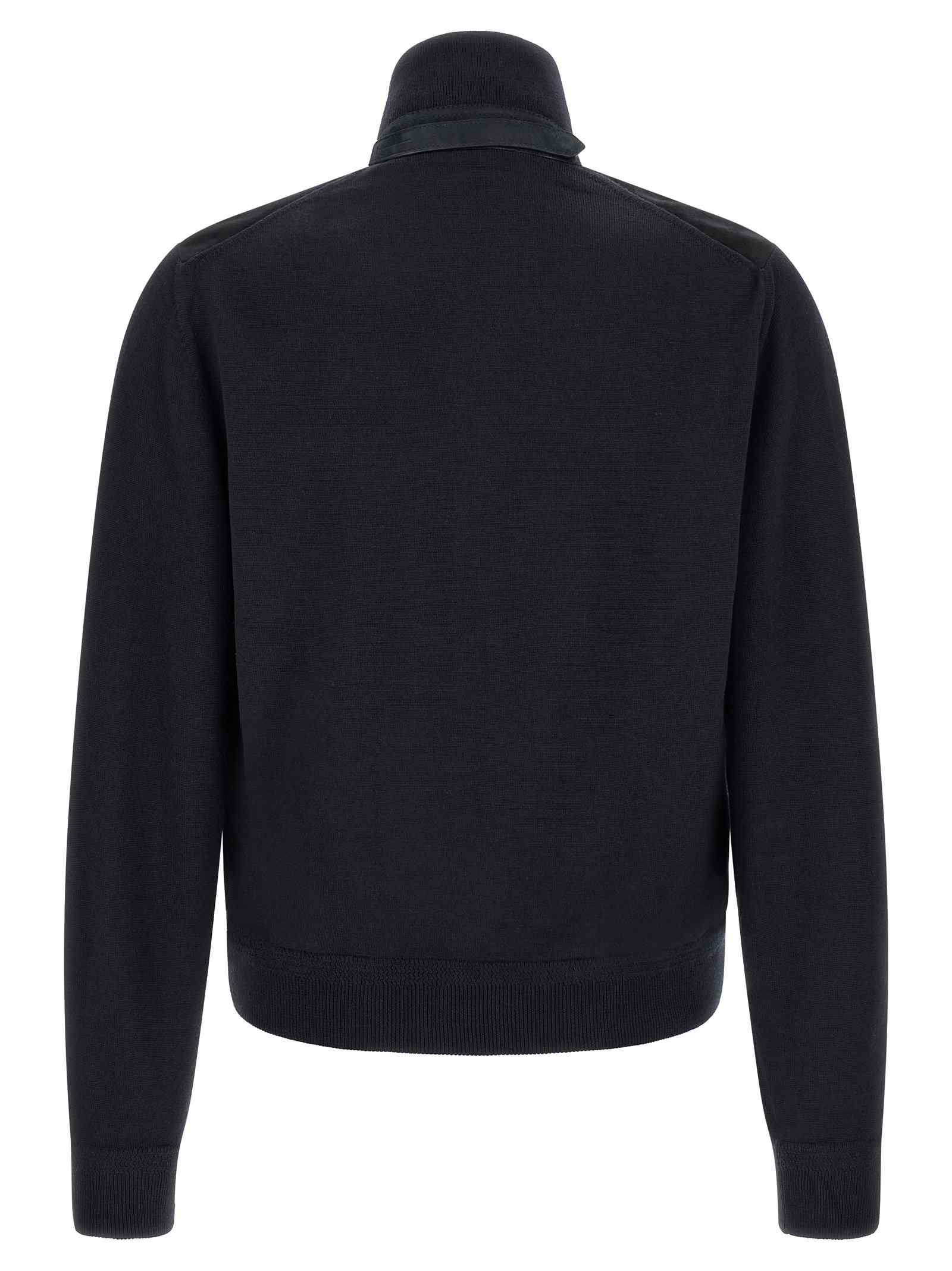Tom Ford Two-material Cardigan