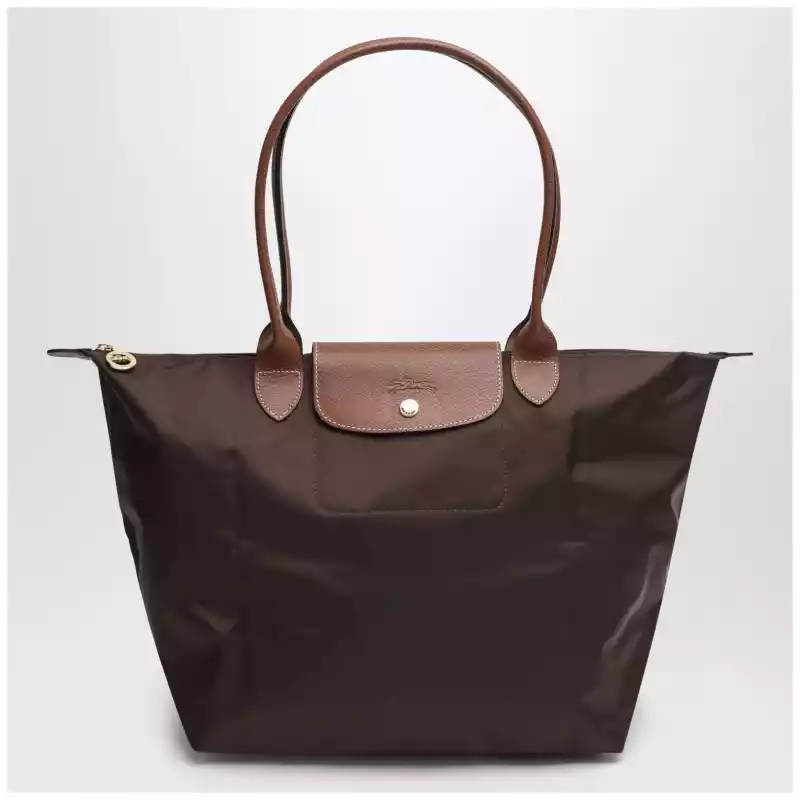 Longchamp Moka Le Pliage Original L bag