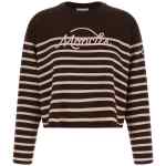 Moncler Striped Sweater With Embroidery