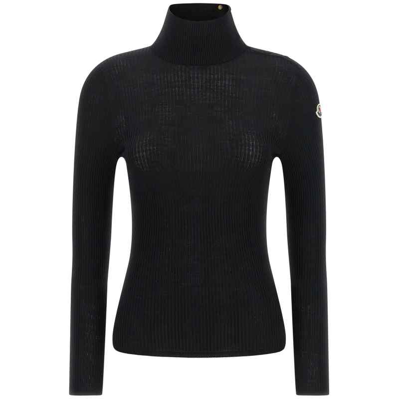L20939F00001M1180999_01_M_2026-06-24T09-06-01.585Z Moncler Logo Turtleneck Sweater