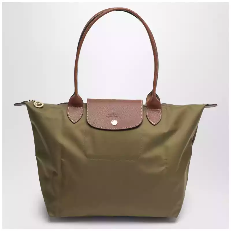 L2605089_T_LONG-510.a Longchamp Olive Le Pliage Original M bag
