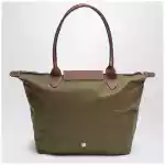 Longchamp Olive Le Pliage Original M bag