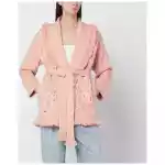 Alanui Salmon pink paisley cardigan