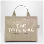 Marc Jacobs The Medium Tote Bag in beige canvas