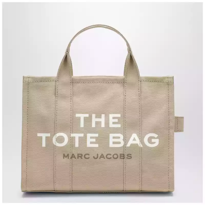 Marc Jacobs The Medium Tote Bag in beige canvas