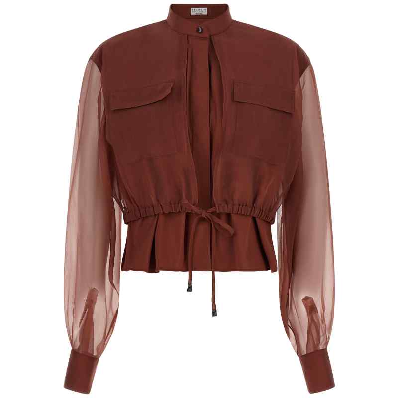 M0091NC416C9093_01_M_2026-06-24T09-06-30.359Z Brunello Cucinelli Silk Sleeves Blouse
