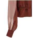 Brunello Cucinelli Silk Sleeves Blouse