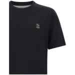 Brunello Cucinelli Logo Embroidery T-shirt