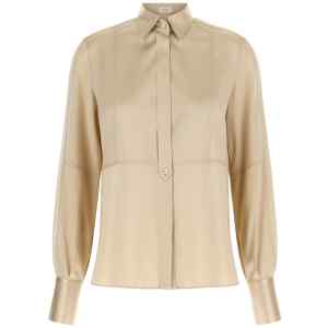 Brunello Cucinelli Satin Silk Shirt