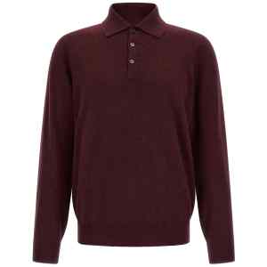 Brunello Cucinelli Cashmere Knit Polo Shirt