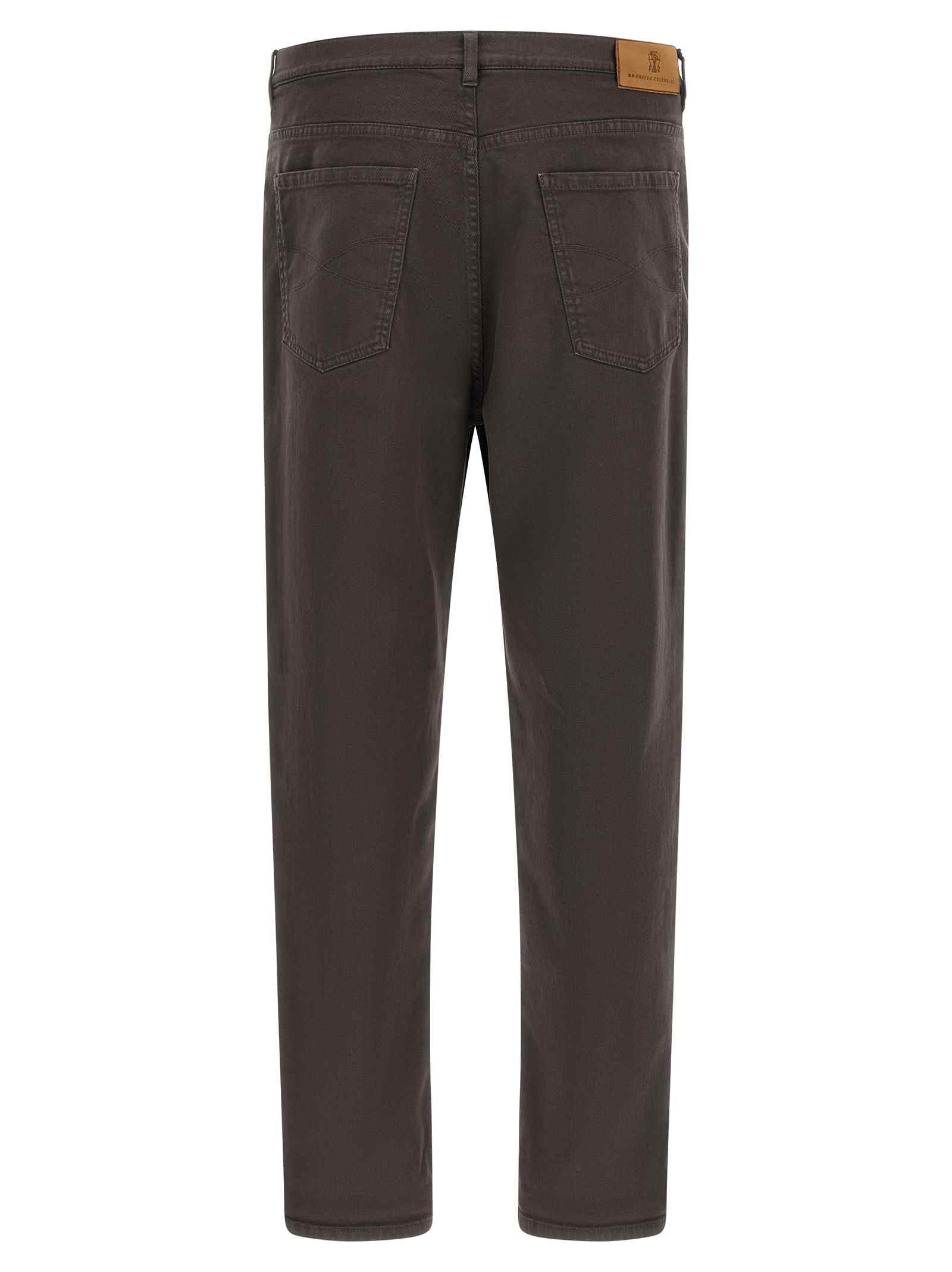 Brunello Cucinelli Garment-dyed Denim Jeans