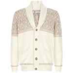 Brunello Cucinelli Braided Jacquard Shoulders Cardigan