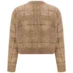 Brunello Cucinelli Sequin Check Sweater