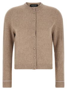Fabiana Filippi Covered Buttons Cardigan