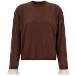 Fabiana Filippi Pleated Cuffs Sweater