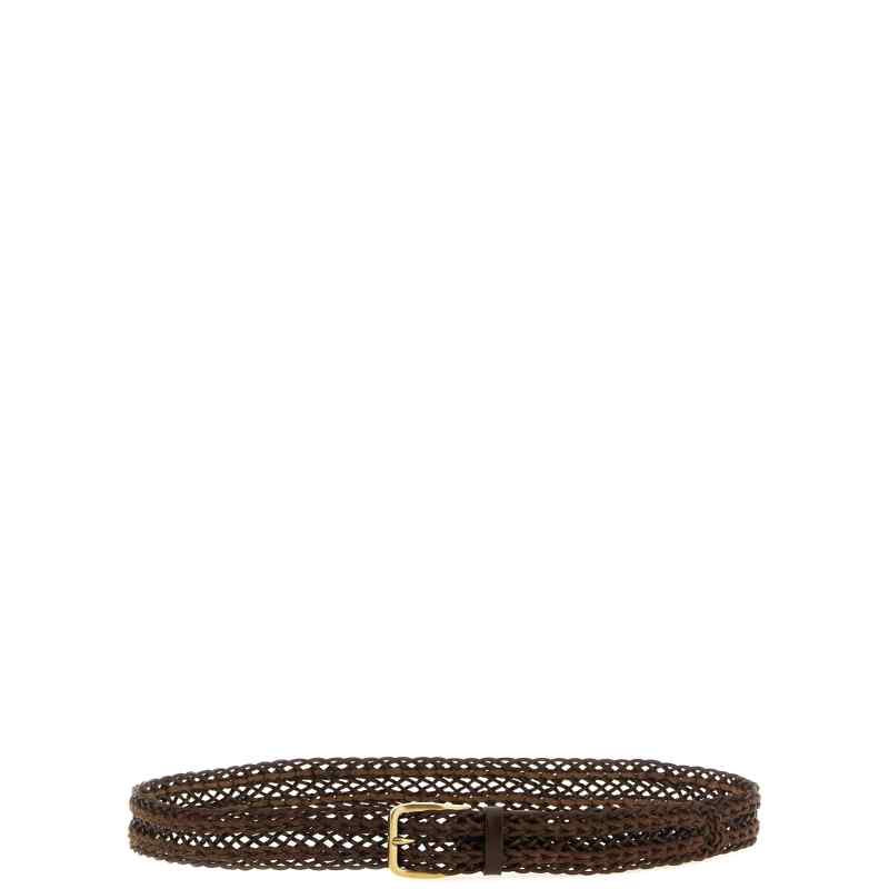 Brunello Cucinelli Braided Calf Belt