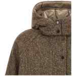 Brunello Cucinelli Donegal Tweed Down Jacket