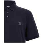 Brunello Cucinelli Logo Piqué Polo Shirt