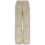 Brunello Cucinelli Dazzling Abstact Leaf Pants