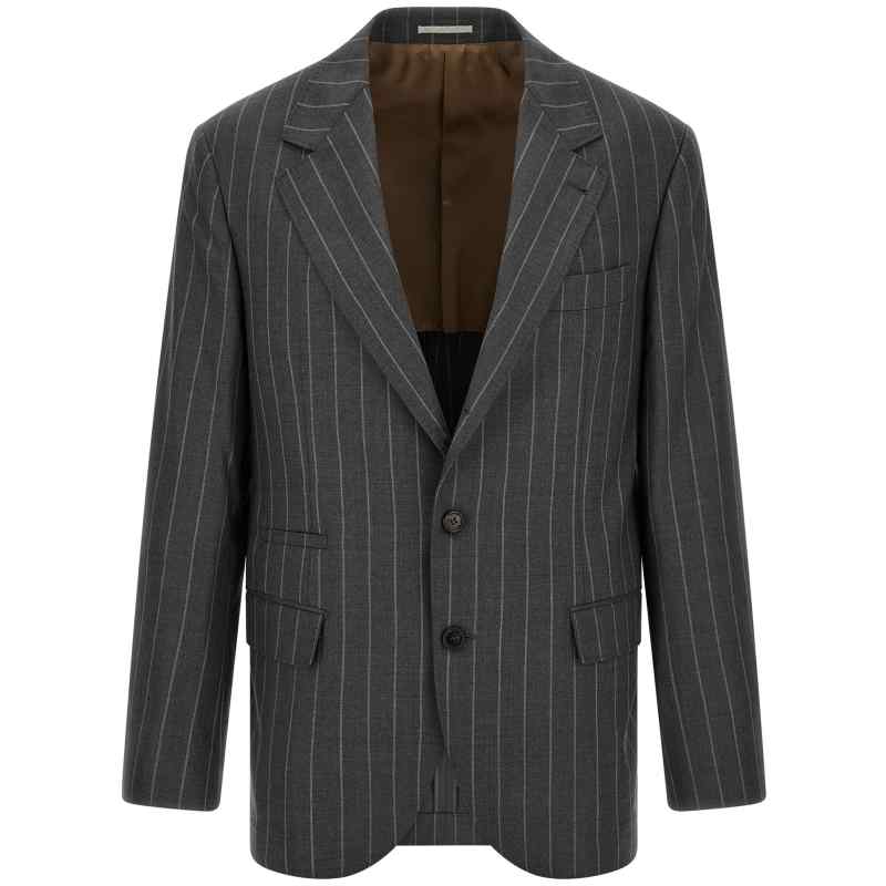 Brunello Cucinelli Pinstripe Blazer