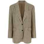 Brunello Cucinelli Striped Blazer