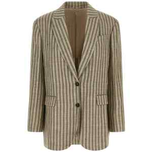 Brunello Cucinelli Striped Blazer