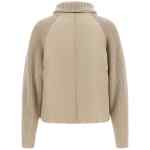 Brunello Cucinelli Knit Insert Down Jacket