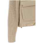Brunello Cucinelli Knit Insert Down Jacket