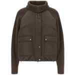 Brunello Cucinelli Knit Insert Down Jacket