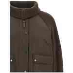 Brunello Cucinelli Knit Insert Down Jacket