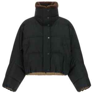 Brunello Cucinelli Cropped Down Jacket