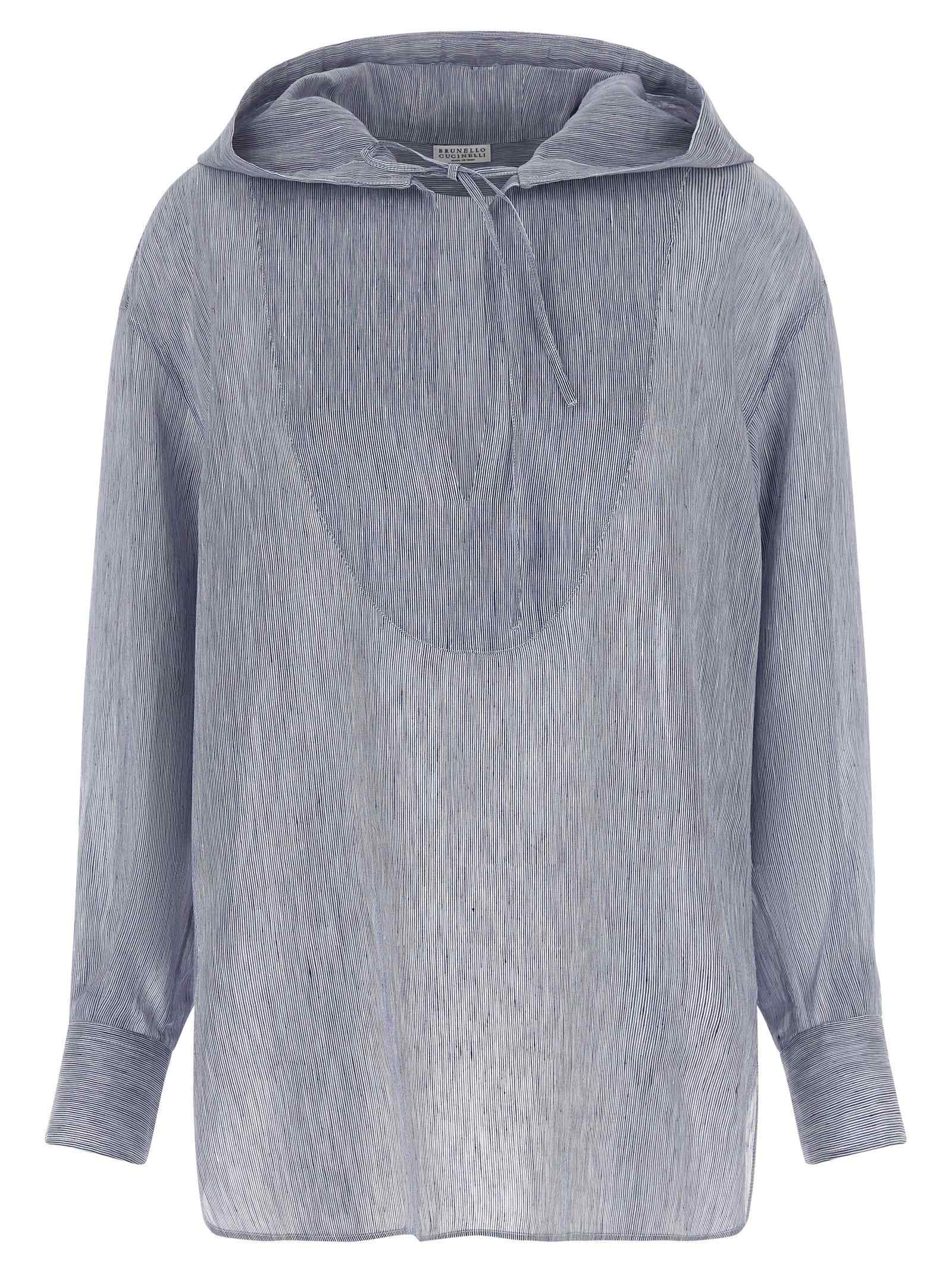 Brunello Cucinelli Hooded Shirt