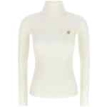 Elisabetta Franchi Turtleneck Embroidery à Jour