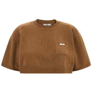 Elisabetta Franchi Wool And Cashmere Top