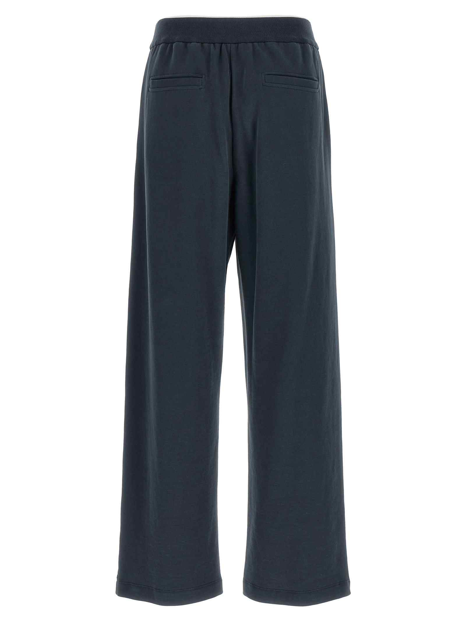 Brunello Cucinelli Joggers With Frontal Stitching Detail