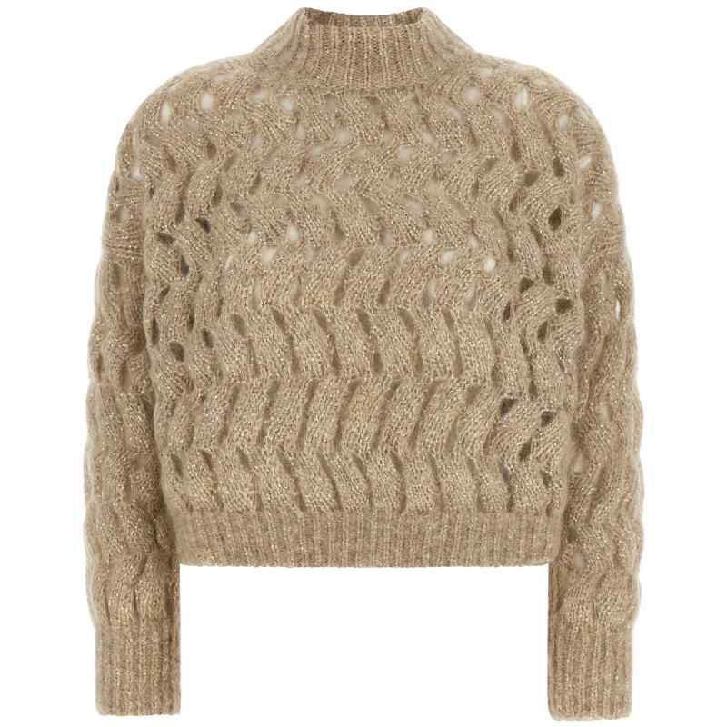 Brunello Cucinelli Dazzling Waves Sweater