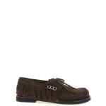 J.w.anderson Suede Volant Boat Shoe