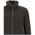 Moorer Bellati-mrw Bomber Jacket - Acqua Line