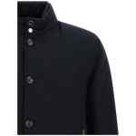 Moorer Janos Bomber Jacket - Acqua Line