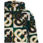 Casablanca Monogram Intarsia Fleece Jacket