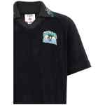 Casablanca Towelling Jacquard Polo Shirt