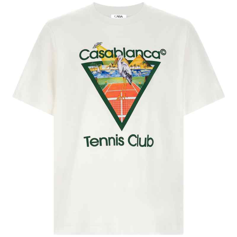 MPF26JTS00103TENNISCLUBTRIANGLE_01_M_2026-07-17T09-11-12.721Z Casablanca Tennis Club Front Print T-shirt