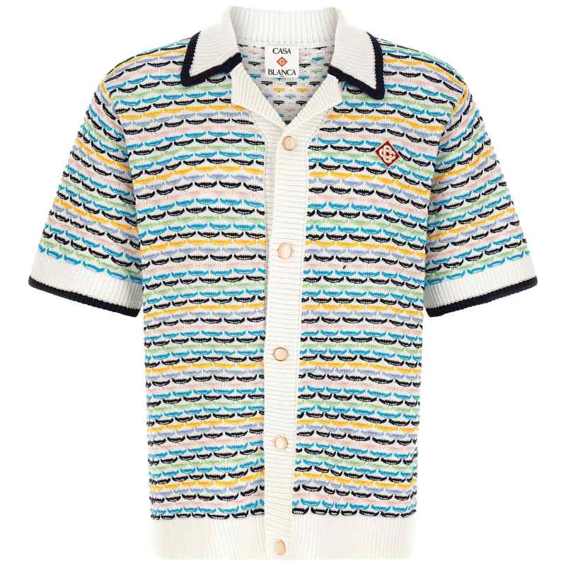 Casablanca Tuck Stitch Shirt