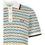 Casablanca Tuck Stitch Polo Shirt