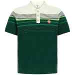 Casablanca Bouclé Stripes Polo Shirt