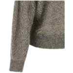 Brunello Cucinelli Dazzling Abstract Leaf Sweater