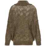 Brunello Cucinelli Dazzling Abstract Leaf Cardigan