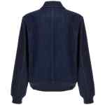 Wales Bonner The Echo Denim Varsity Jacket