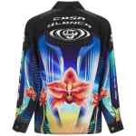 Casablanca Orchid Racer Shirt